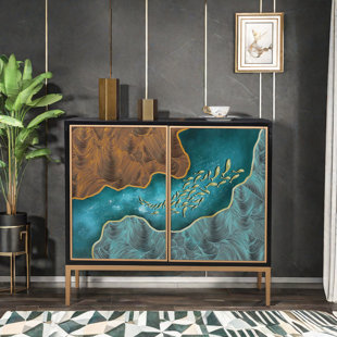 ATTA AVENUE Italian Light Luxury Accent Cabinet Accent Cabinet