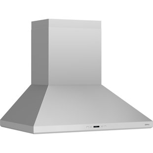 Zephyr Siena Pro 36 In. 1200 CFM Wall Mount Range Hood With LED Light In Stainless Steel