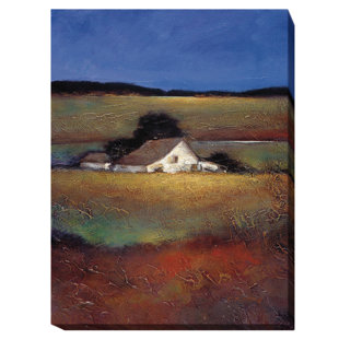 ARTISTIC HOME GALLERY 'Silent Morning' by Joseph Wong Painting Print on Wrapped Canvas