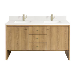 JAMES MARTIN VANITIES Hudson 60" Double Bathroom Vanity