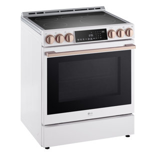 LG STUDIO 6.3 cu. ft. InstaView® Electric Slide-in Range with ProBake Convection® and Air Fry, 30"