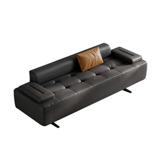 CREATIVE BED END STOOL Microfiber Leather Upholstered Bench