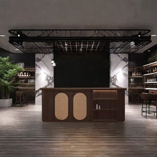 HOME BREW BLENDS LLC Bar Counter Reception Desk