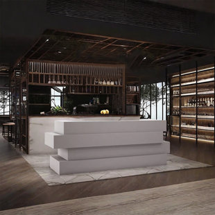 HOME BREW BLENDS LLC Bar Counter Reception Desk