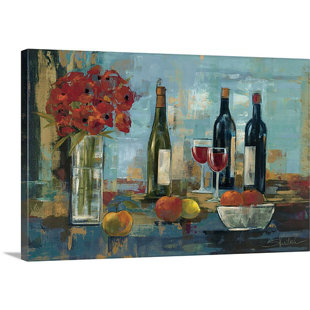 FLEUR DE LIS LIVING Yoakum " Fruit And Wine " by Silvia Vassileva