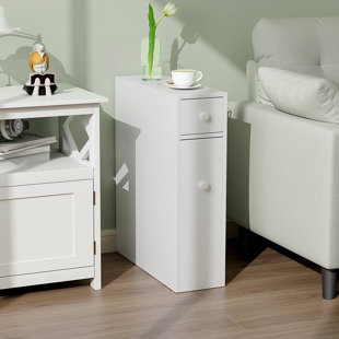EBERN DESIGNS Swaney 6.5" W x 22.8" H x 19" D Bathroom Cabinet