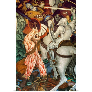 GREAT BIG CANVAS Diego Rivera Rivera: Cuernavaca by Diego Rivera Print