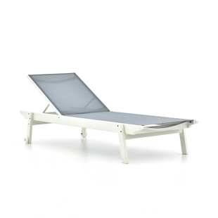 MURCANO Nantucket Outdoor Armless Chaise Lounger