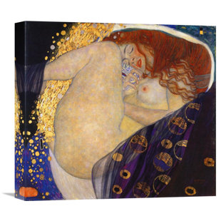 VAULT W ARTWORK Danae 1908 by Gustav Klimt - Print on Canvas