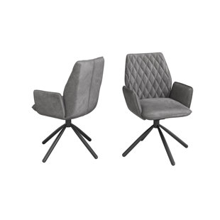 CORRIGAN STUDIO Crigler Upholstered Dining Chair (Set of 2)