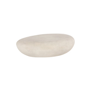 PHILLIPS COLLECTION Roman Stone River Stone Solid Coffee Table