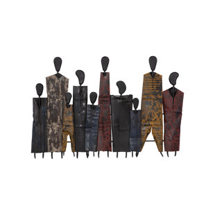 PHILLIPS COLLECTION Honey Drum People Wall Décor