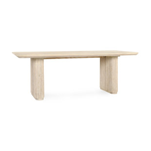 CLASSIC HOME Vander 84" Oak Wood Dining Table