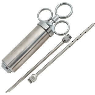 PBKAY Stainless Steel Meat Injector