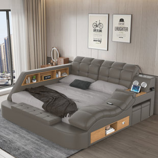 WESTCO FURNITURE Upholstered Sleigh Bed