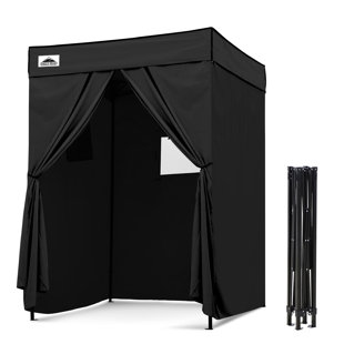 EAGLE PEAK Flex Compact 5x5 Pop-up Canopy Privacy Dressing Room