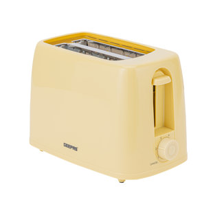 GEEPAS 2 Slice Bread Toaster With 6 Level Browning Control, 650W