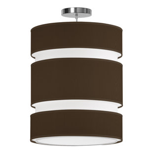 SEASCAPE LAMPS Lena 2-Light Unique / Statement Drum Chandelier