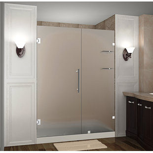ASTON Nautis GS 31" W x 72'' H Hinged Frameless Shower Door