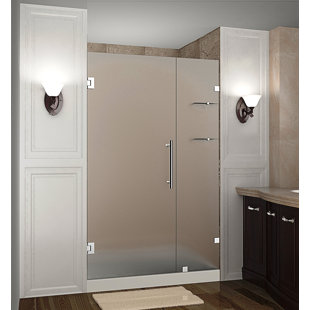 ASTON Nautis GS 42" x 72'' Hinged Completely Frameless Shower Door