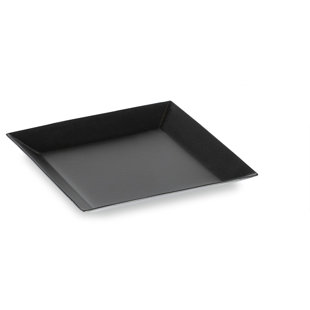 BOBO INTRIGUING OBJECTS Rectangle Matte Black Tray - Medium
