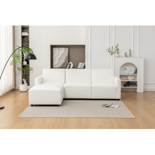 WOVENBYRD Duvall 4 Piece Modular Sofa - Performance Fabric