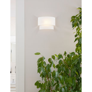 JUSTICE DESIGN GROUP Textile - ADA Wall Sconce - Linen Fabric Shade
