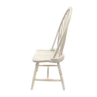 GRACIE OAKS Colonial Windsor Chair in Antique Black