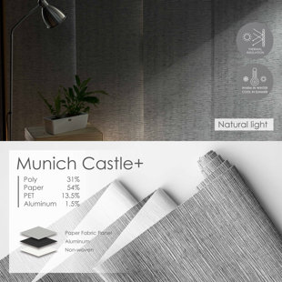 SYMPLE STUFF Sharmaine Blackout Vertical Blind