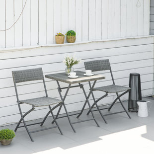 DAKOTA FIELDS Taja 2 Seater Bistro Set