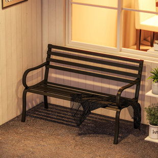 SOL 27 OUTDOOR Aalexus Steel Bench