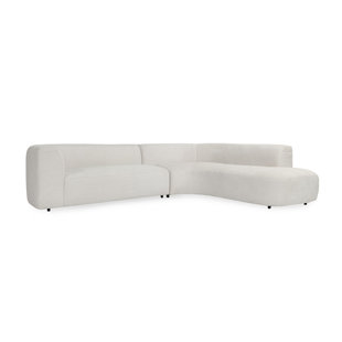 CLASSIC HOME Anniston 2-piece Upholstered Sectional