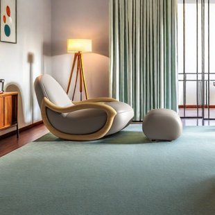 CHAIRVOGUE Home Casual Solid Wood Sofa Rocking Chair Rocking Chair