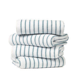 IENJOY HOME 100% Cotton Cabana Beach Towel (Set of 4)