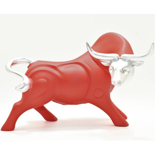 LIFESTYLE GROUP DISTRIBUTION Adam & Friends Home Decor Strong Bull Sculpture | 1-Piece