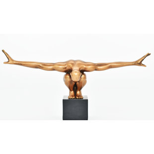 LIFESTYLE GROUP DISTRIBUTION Adam & Friends Home Decor Take-A-Bow Man Sculpture | 1-Piece
