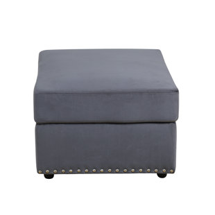 LEANN WALL WHISPERERS Upholstered Ottoman