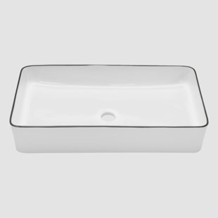 Go Peak Track 14'' Ceramic Rectangular Bathroom Sink