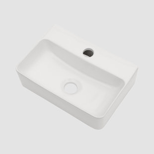 Go Peak Track 10'' Ceramic Rectangular Bathroom Sink
