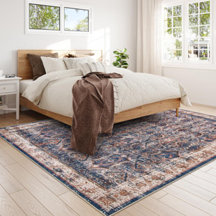 SHENZHEN LINGANG TECHNOLOGY CO., LTD Rectangle Vintage Persian Floor Mat Machine Washable Area Rugs