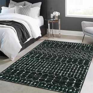 SHENZHEN LINGANG TECHNOLOGY CO., LTD Rectangle Machine Washable Minimalist Geometric Area Rugs