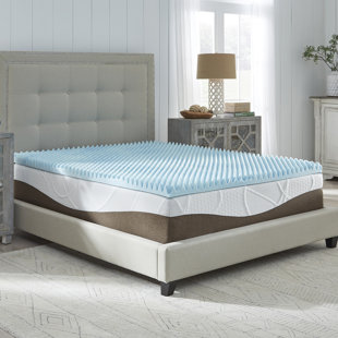 Wayfair Sleep™ 2" Reversible Medium Gel Memory Foam Mattress Topper