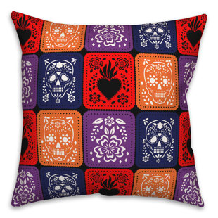 DESIGNS DIRECT CREATIVE GROUP Spooky Season Pattern Pillow