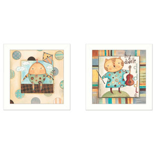 TRENDY DECOR 4U Nursery Pictures " Nursery Pictures " by Pictures' By Bernadette Demming 2 - Pieces