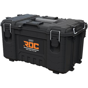 Keter Roc Pro Gear Heavy Duty Tool Storage Toolbox Black 256984