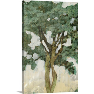 GREAT BIG CANVAS 'Tree Line III by PI Galerie Painting Print