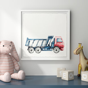 GREYLEIGH™ BABY & KIDS Amy Trucks and Diggers Framed Art