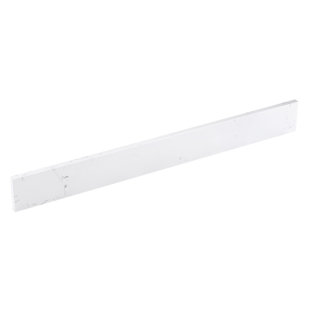 BOHUANG 48-Inch Carrara White Engineered Stone Backplash For Bathroom Vanity Top