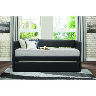 HOMELEGANCE Upholstered Daybed with Trundle