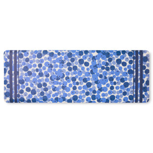 SUR LA TABLE KITCHEN ESSENTIALS Fresh Blueberries Fruit Kitchen Mat Blue/White
